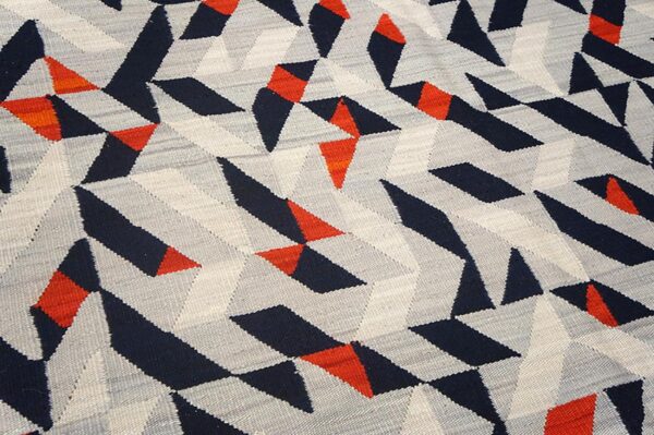 Contemporary southwestern style rug â€” striking multicolor - detail view 2
