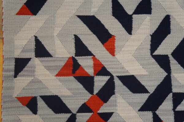 Contemporary southwestern style rug â€” striking multicolor - detail view 3