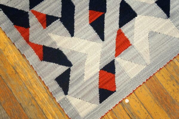 Contemporary southwestern style rug â€” striking multicolor - detail view 4