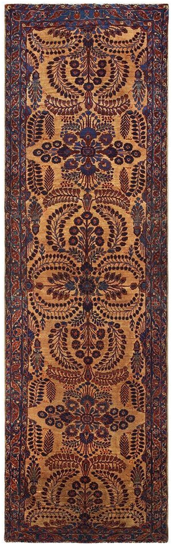 Mid 20th century persian sarouk carpet, hand-knotted wool
