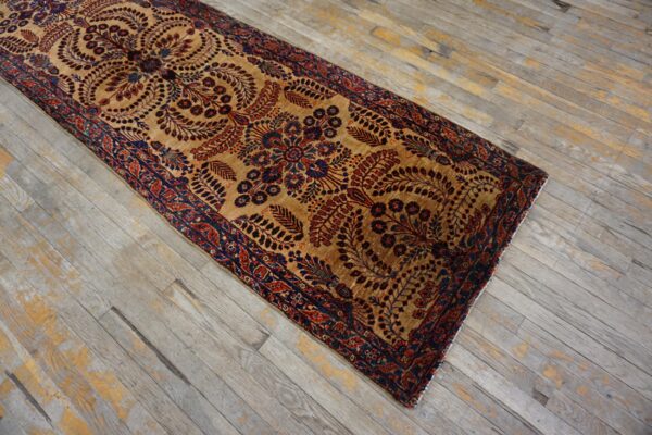 Mid 20th century persian sarouk carpet, hand-knotted wool - detail view 2