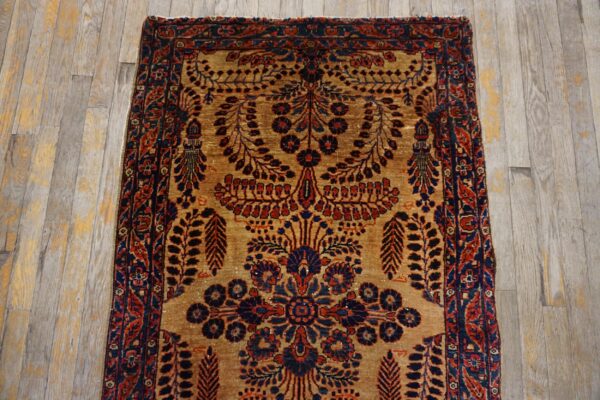 Mid 20th century persian sarouk carpet, hand-knotted wool - detail view 3