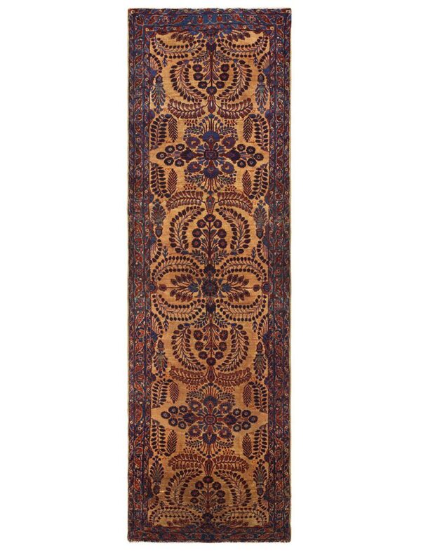 Mid 20th century persian sarouk carpet, hand-knotted wool - detail view 4