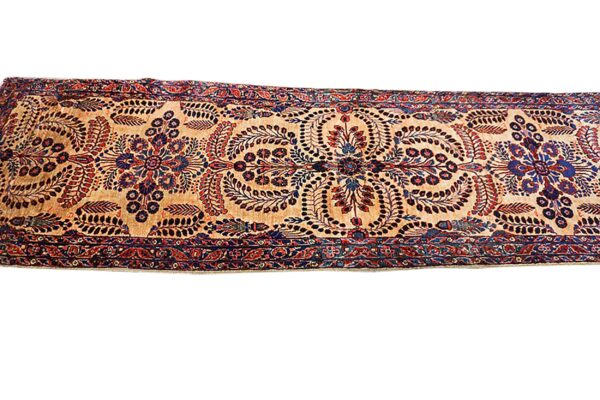 Mid 20th century persian sarouk carpet, hand-knotted wool - detail view 6