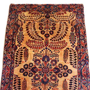 Mid 20th Century Persian Sarouk Carpet, Hand-Knotted Wool - detail view 7
