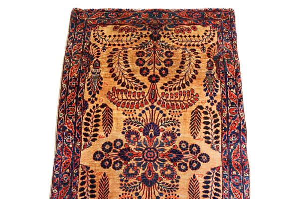 Mid 20th century persian sarouk carpet, hand-knotted wool - detail view 7
