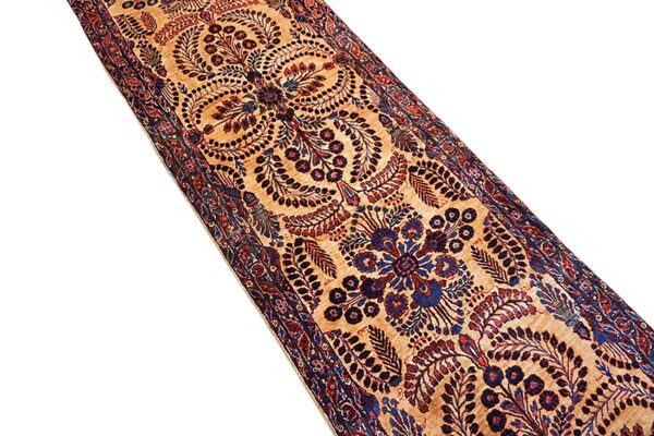 Mid 20th century persian sarouk carpet, hand-knotted wool - detail view 8