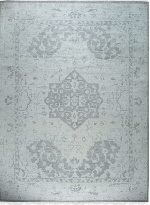Silver oasis rug