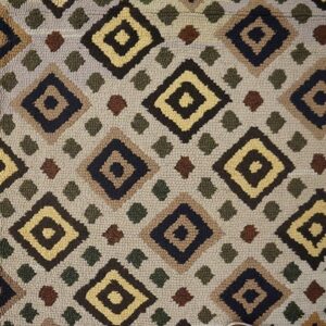 Vintage American Hooked Rug 5'11"×8'6" Mid 20th Century, Hand-Hooked Wool - detail view 4