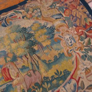 17th Century Pair of Flemish Tapestry in Baroque Style - detail view 2