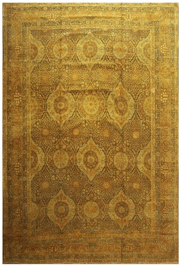 1840s royal blue painterly floral motifs antique knotted silk kirman carpet rug 1 1840s royal blue painterly floral motifs antique knotted silk kirman carpet rug