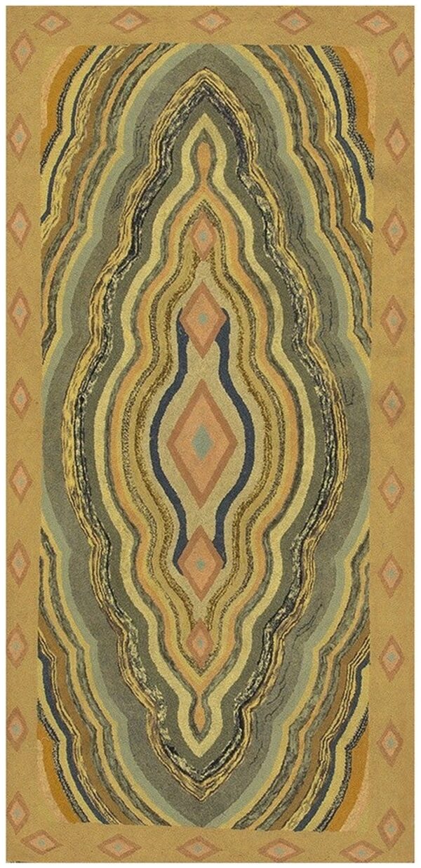 1880s antique multicolor medallion folk art cotton american hooked carpet rug 1 1880s antique multicolor medallion folk art cotton american hooked carpet rug