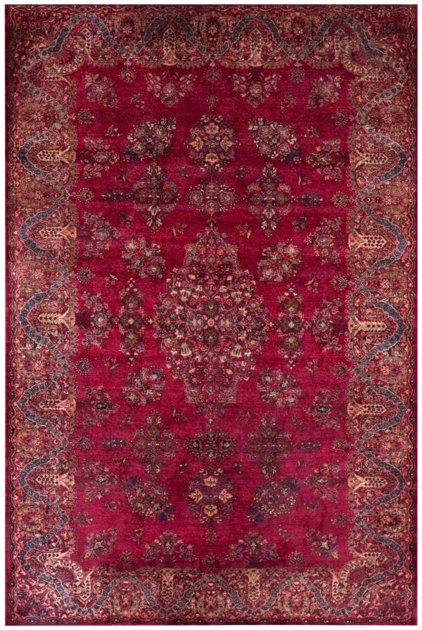 1900s fuchsia red antique formal persian kashan carpet 4'6"x6'10" silk carpet 1 1900s fuchsia red antique formal persian kashan carpet 4'6"x6'10" silk carpet