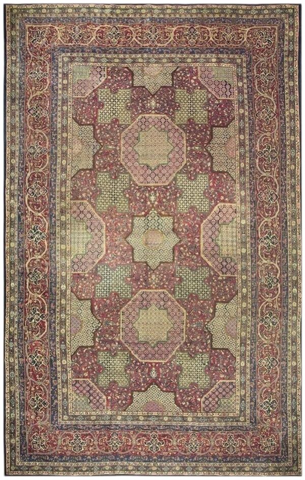 1920s blue navy geometric traditional antique knotted wool kashan carpet rug 1 1920s blue navy geometric traditional antique knotted wool kashan carpet rug