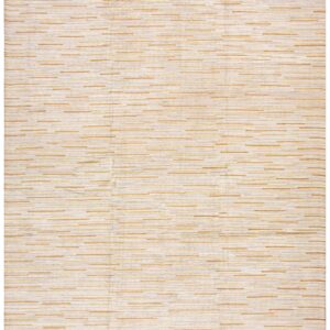 Astounding Multicolor Background Modern Contemporary American Cotton Hooked Rug