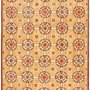Contemporary Wool Hooked Rug ( 9' x 12' x 275 x 365 )
