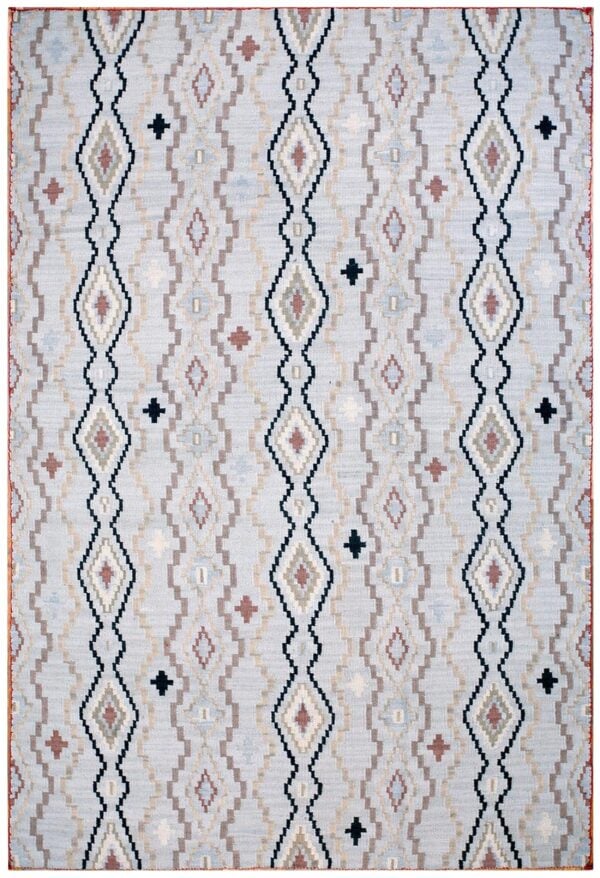 Gray tan geometric navajo contemporary southwestern style rug 6'x9' wool carpet 1 Gray tan geometric navajo contemporary southwestern style rug 6'x9' wool carpet