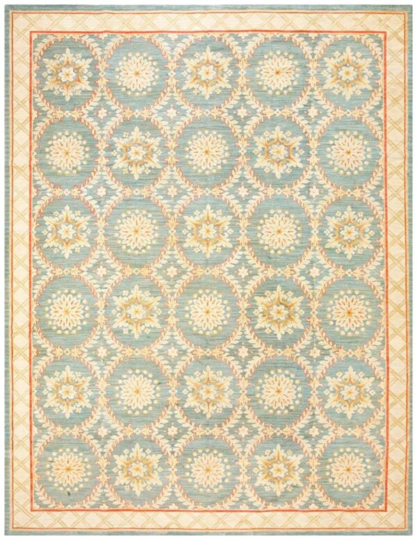Special geometric pattern gray-yellow colorhandmade contemporary needlepoint rug 1 Special geometric pattern gray-yellow colorhandmade contemporary needlepoint rug