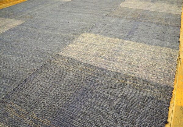 Wonderful gray color contemporary american shaker style flat-weave rug 5 Wonderful gray color contemporary american shaker style flat-weave rug - detail view 4