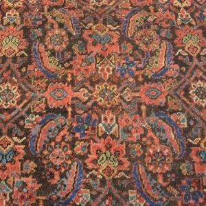 19th Century N.W. Persian Bakshaiesh Carpet - detail view 4
