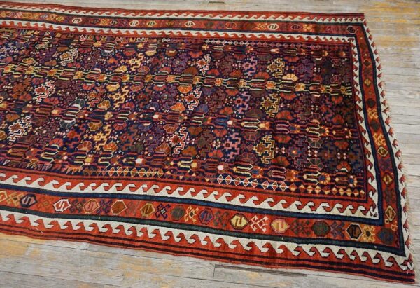 19th century w persian sauj bulak carpet 4 19th century w persian sauj bulak carpet - detail view 3