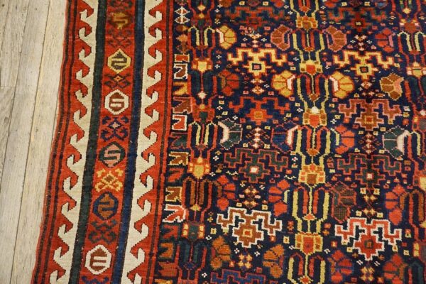 19th century w persian sauj bulak carpet 5 19th century w persian sauj bulak carpet - detail view 4