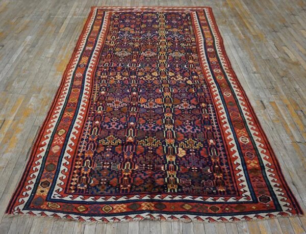 19th century w persian sauj bulak carpet 7 19th century w persian sauj bulak carpet - detail view 6