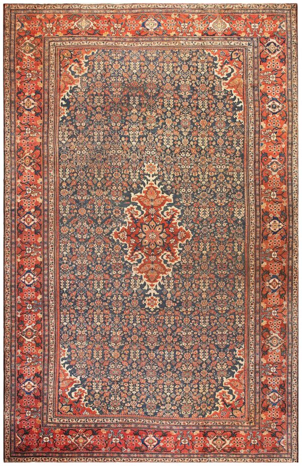 Gorgeous and stately antique persian sultanabad rug with medallion design 1 Gorgeous and stately antique persian sultanabad rug with medallion design