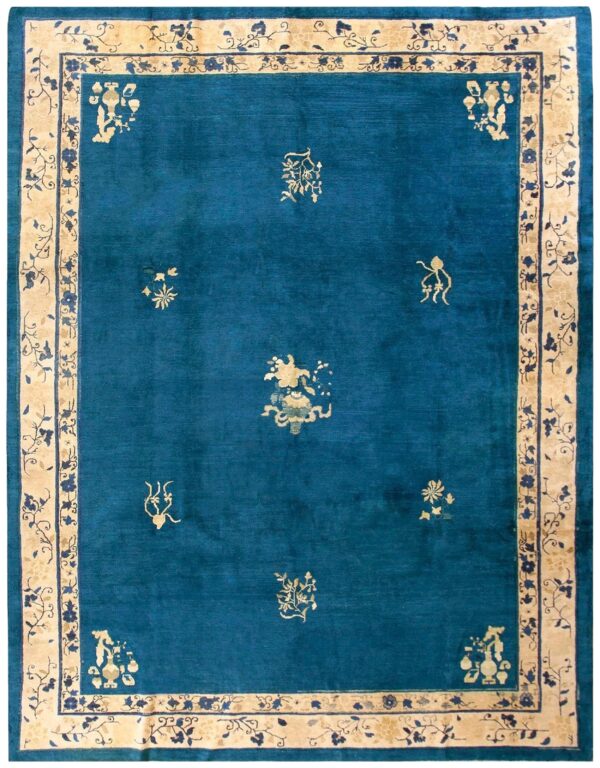 Early 20th century chinese peking carpet 1 Early 20th century chinese peking carpet