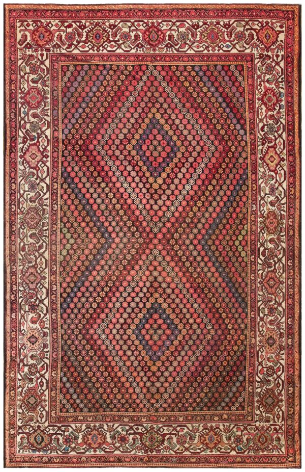 Early 20th century persian malayer carpet 1 Early 20th century persian malayer carpet