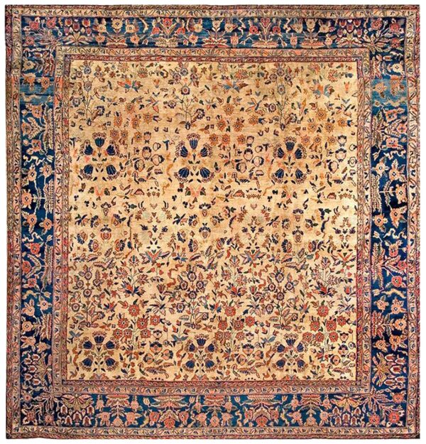 Antique sarouk persian rug 1 Antique sarouk persian rug