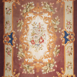 Mid 19th Century Floral French Aubusson