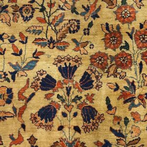 Antique Sarouk Persian Rug - detail view 4