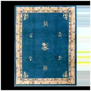Early 20th Century Chinese Peking Carpet