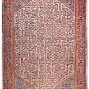 Early 20th Century Persian Mahal Carpet - detail view 1