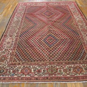 Early 20th Century Persian Malayer Carpet - detail view 1