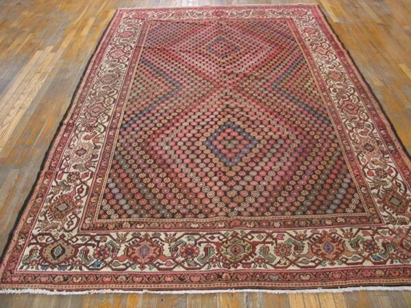 Early 20th century persian malayer carpet 2 Early 20th century persian malayer carpet - detail view 1