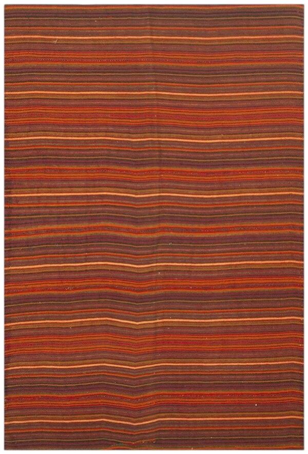 1950s red stripe modern vintage mid century turkish decorative kilim rug 1 1950s red stripe modern vintage mid century turkish decorative kilim rug
