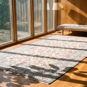 Antique Agra - Cotton Large Hallway Runner Cotton Ivory Rug (SKU 21030) - room view