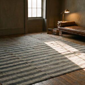 Antique American Rag Rug America 1900s (SKU 20598) - room view