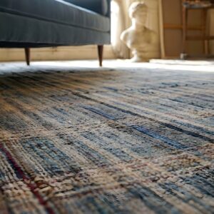 Antique American Rag Flat Weave Rug (SKU 25312) - in-room detail