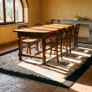 Antique Art Deco Chinese Floral Multi 1920s Rug (SKU 23895) - room view