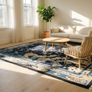 Artistic Animal Design Antique Room Size Chinese Peking Rug (SKU 25167) - room view
