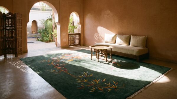 Artistic seafoam green color antique room size deco chinese carpet 9 Artistic seafoam green color antique room size deco chinese carpet (sku 25303) - room view