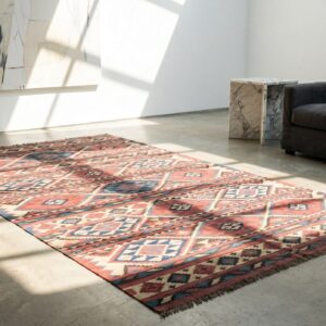 Antique Caucasian - Kilim Caucasian Flat Weave Rug (SKU 18583) - room view