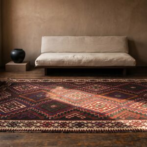 Antique Caucasian - Kilim Caucasian Multicolor 1930s Rug (SKU 22493) - room view