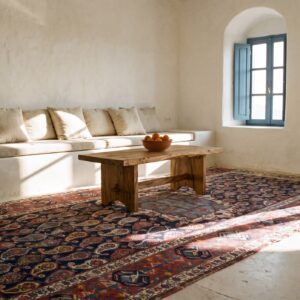 Antique Caucasian - Russia Geometric Knotted Rug (SKU 24879) - room view