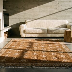 Antique Chinese - Baotou Chinese Knotted Rug (SKU 17407) - room view