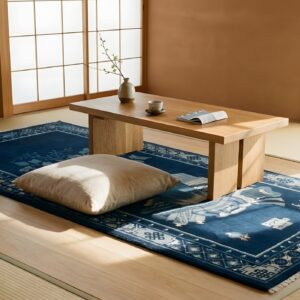 Antique Chinese - Baotou Blue 1925 Rug (SKU 23235) - room view