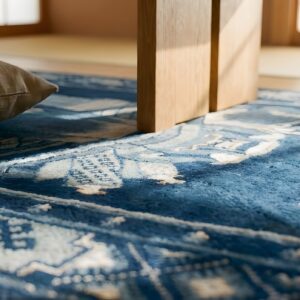 Antique Chinese - Baotou Blue 1925 Rug (SKU 23235) - in-room detail